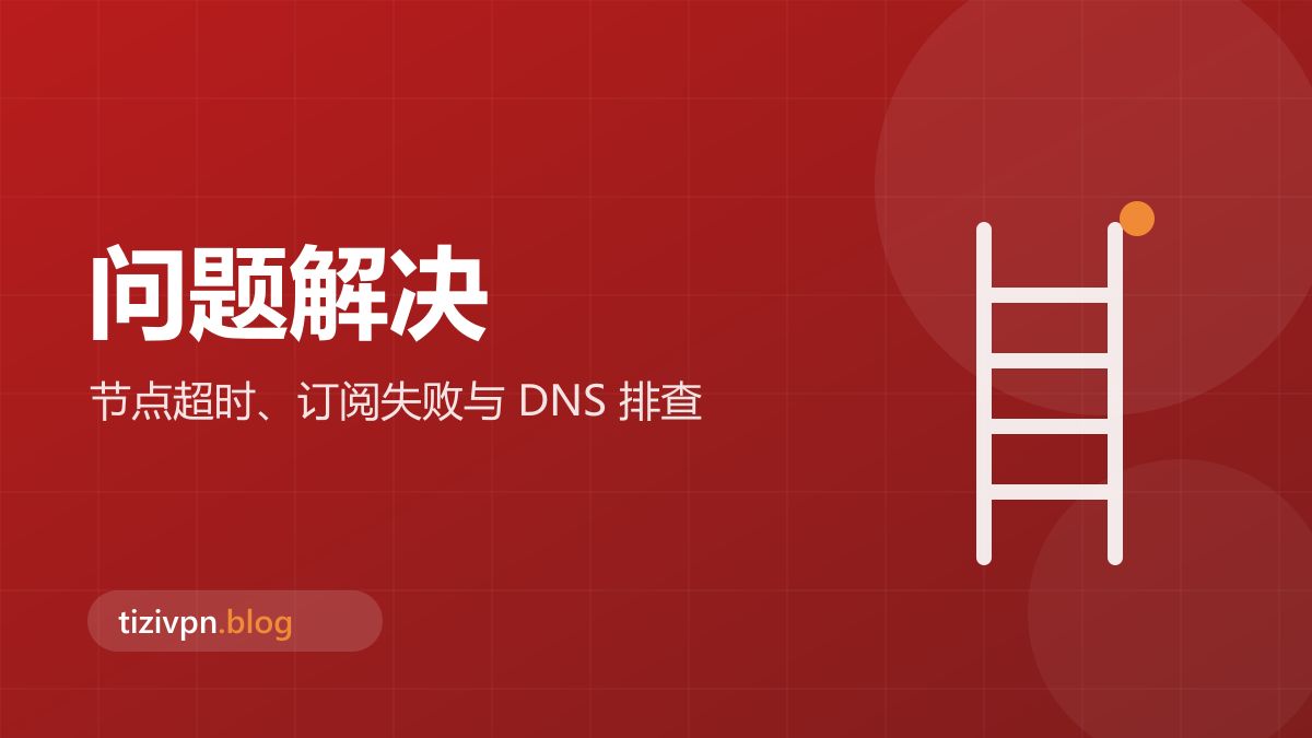 问题解决专题封面：节点全部超时是什么原因？分步骤排查指南