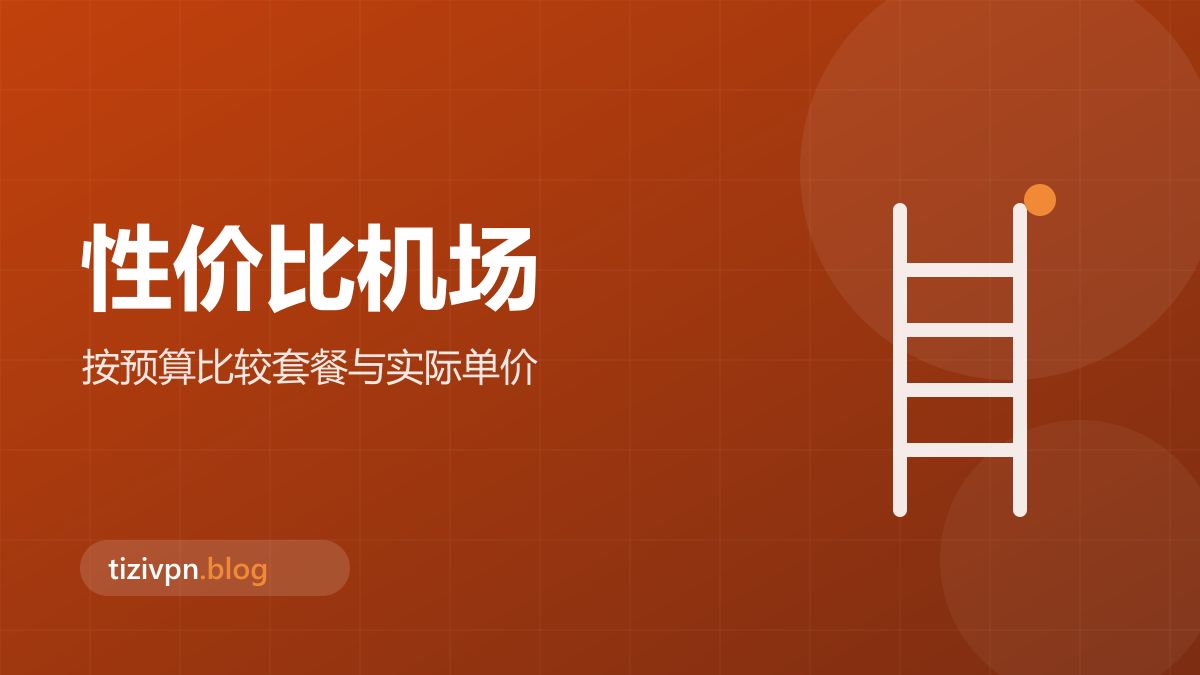 性价比机场专题封面：2026 性价比机场选择指南：按预算比较套餐